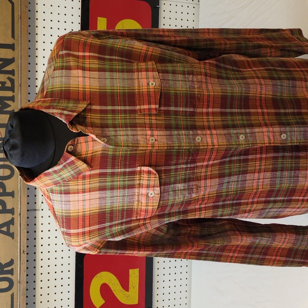 Patagonia Organic Cotton Button Up Large